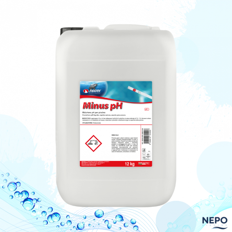 Correttore pH Piscina liquido MINUS PH Correttore pH Piscina liquido MINUS PH