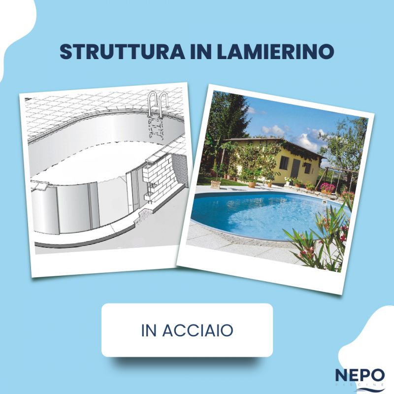 MTH Piscina Fuori Terra 5m X 1,20m – Acciaio 0,6mm + Rivestimento 0,8mm, Filtro A Sabbia SF133 E Scala Inox Inclusi - 3